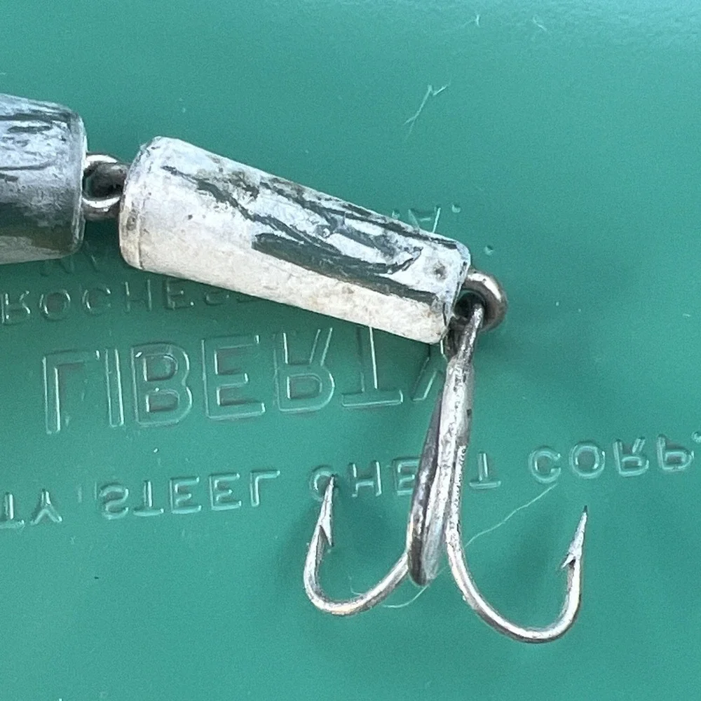 Vintage MirrOlure 25M L&S Floater Jointed Fishing Lure USA